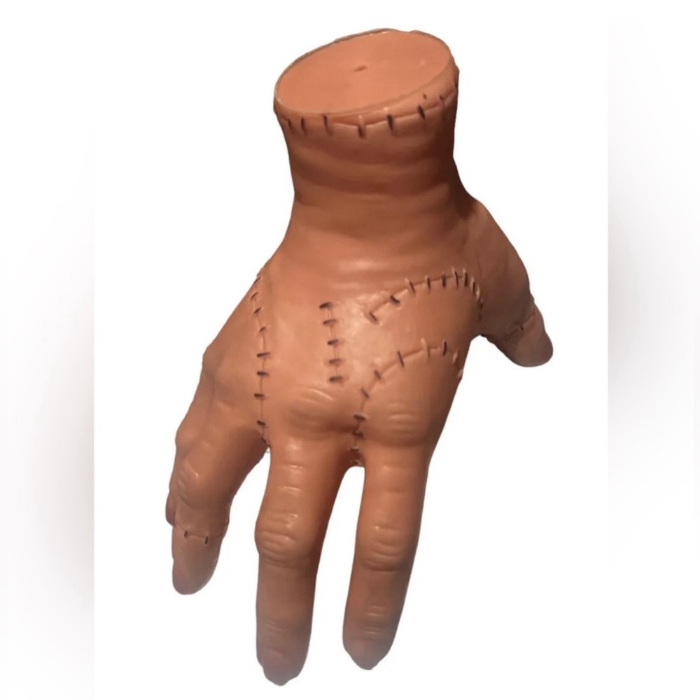 Wednesday Addams Family Thing Hand Replica PVC Cosplay Hand Halloween Decoration